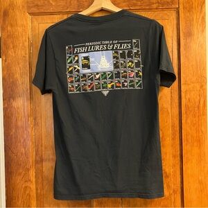 Navy blue Columbia fishing t-shirt